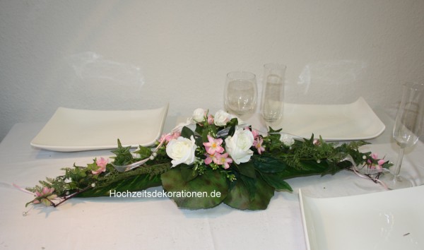 Gesteck hochzeit Blüten mix