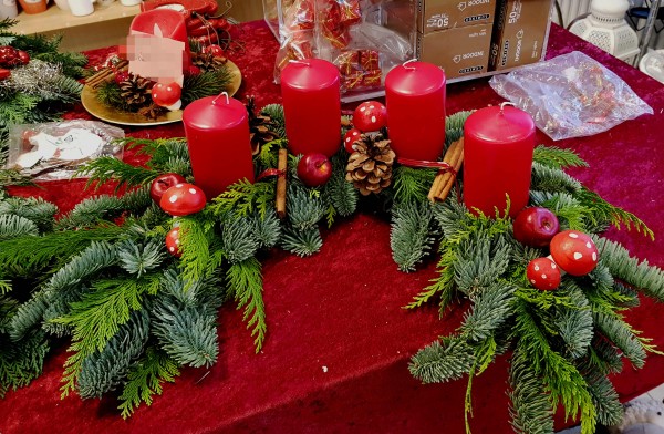 Advent klassik halbrund