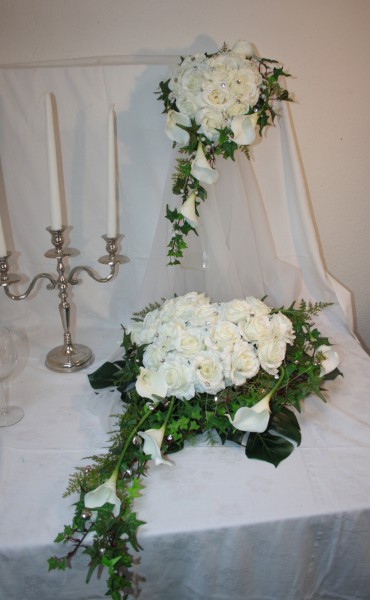 Komplettdeko Hochzeit Rosenherz