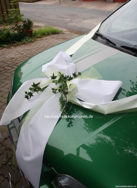 Autoschleife Hochzeit Calla