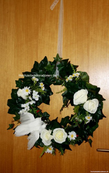 Türkranz Hochzeit tauben